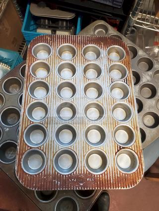 (3) USA Pan 18-Hole Baking Pans. 3x Your Bid