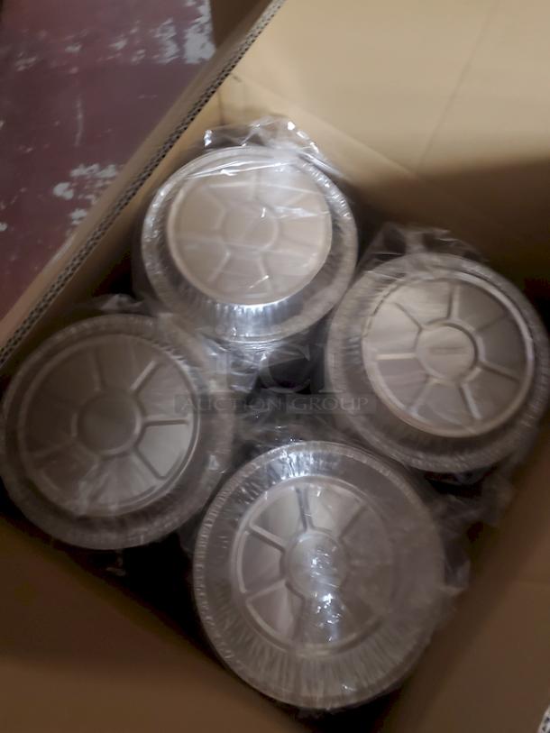 Case Of Heavy Aluminum Extra Deep Pie Pans 33oz 500/Case - Image 3 of 3