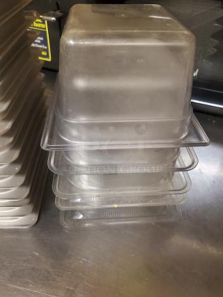NICE! 1/9 Pans, Polycarbonate. 5x Your Bid.