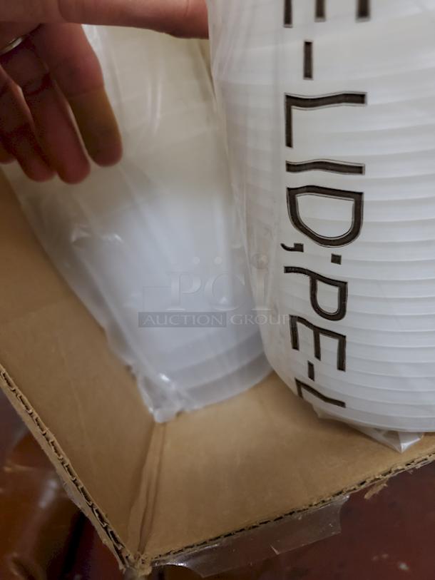 Box of To-Go Lids. - Image 2 of 2