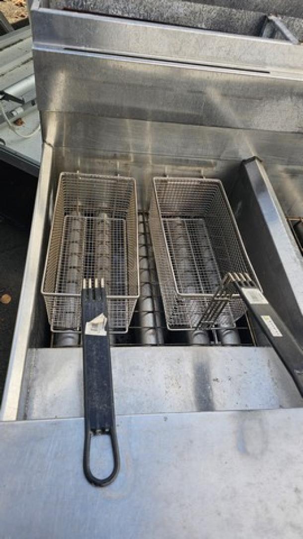 Frymaster SCFHD460GNT Gas Fryer - (4) 80 lb Vats, Floor Model, Natural Gas - Image 9 of 15