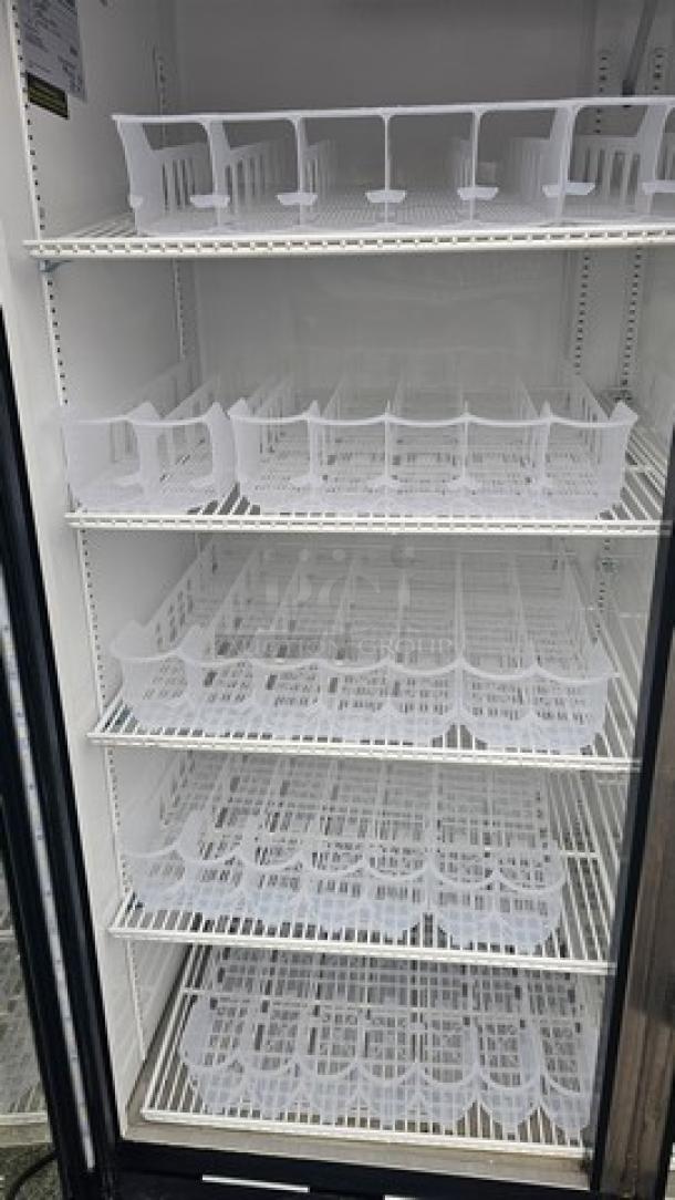 True Upright Retail Merchandiser Refrigerator, 2 Full Glass Swing Doors - Image 3 of 6