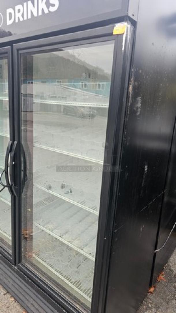True Upright Retail Merchandiser Refrigerator, 2 Full Glass Swing Doors - Image 6 of 6