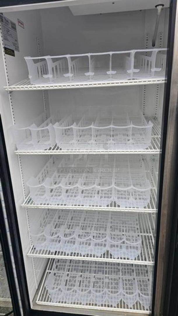 True Upright Retail Merchandiser Refrigerator, 2 Full Glass Swing Doors - Image 3 of 5