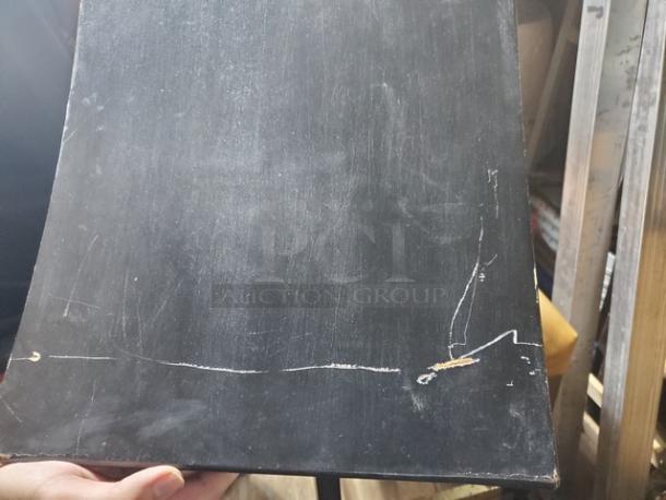 Lot of 6 Black Stools (6xBid) - Image 2 of 2