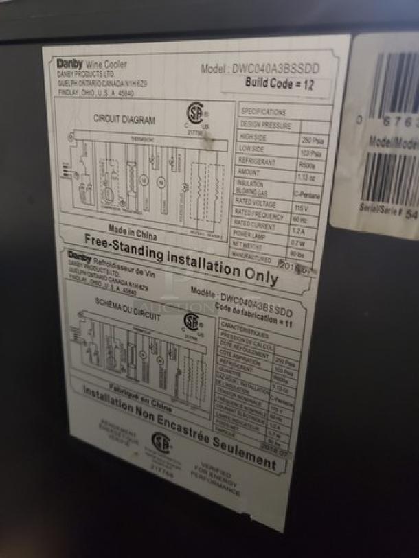 Danby Wine Cooler - Image 2 of 3