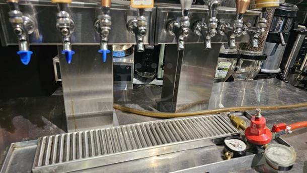 Perlick BBS60 60" Two Section Refrigerated Self-Contained Back Bar Cooler - Image 6 of 8