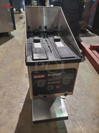 Bunn MHG SST Grinder. Dual 6 lb Removable Hoppers not included.