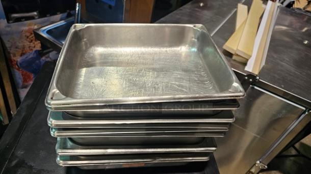 Lot of 10 Stainless Steel Food Pans (10xBid) - Image 3 of 3