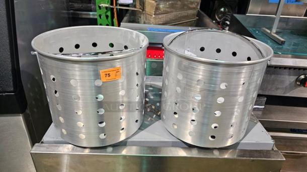 Lot of 2 Aluminum Steamer Baskets (2xBid) - Image 5 of 5