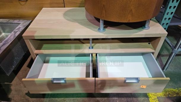 Mobile Low Cabinet w/ two Drawers - Image 2 of 3