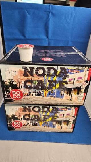 Lot of 2 Boxes of BoCo Coffee Noda Cafe (2xBid). Samples available for testing during preview.