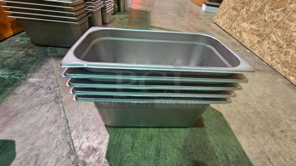Lot of 5 Stainless Steel Food Pans (5xBid) - Image 1 of 2