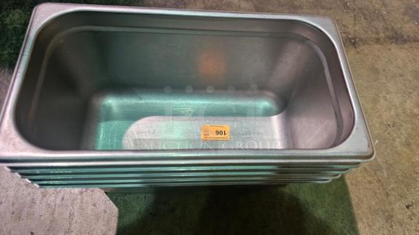 Lot of 5 Stainless Steel Food Pans (5xBid) - Image 2 of 3