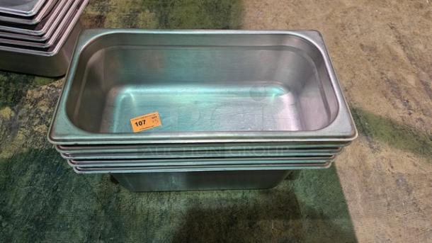 Lot of 5 Stainless Steel Food Pans (5xBid) - Image 2 of 2