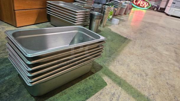 Lot of 6 Stainless Steel Food Pans (6xBid) - Image 2 of 3
