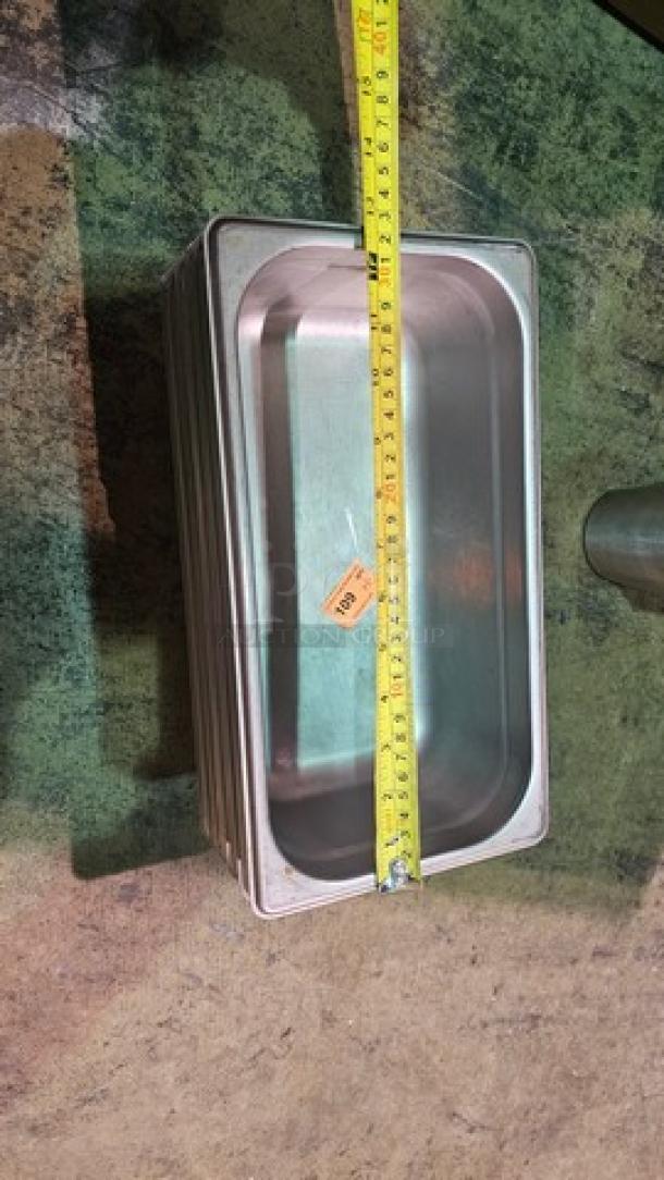 Lot of 6 Stainless Steel Food Pans (6xBid) - Image 2 of 2