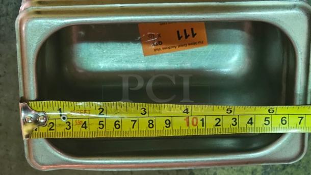 Lot of 6 Stainless Steel Food Pans (6xBid) - Image 1 of 3