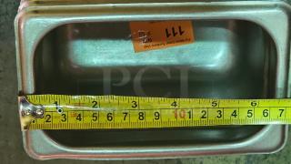 Lot of 6 Stainless Steel Food Pans (6xBid)