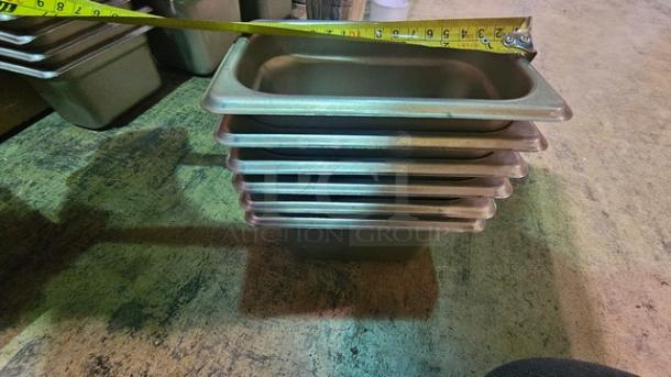 Lot of 6 Stainless Steel Food Pans (6xBid) - Image 3 of 3