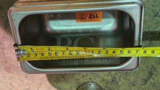 Lot of 5 Stainless Steel Food Pans (5xBid)