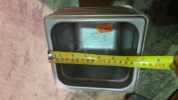 Lot of 6 Stainless Steel Food Pans (6xBid) - Image 2 of 2