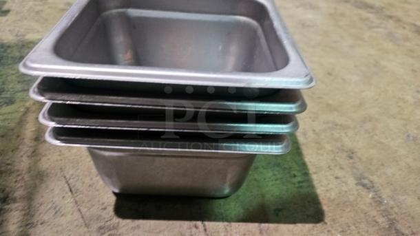 Lot of 4 Stainless Steel Food Pans (4xBid) - Image 2 of 3
