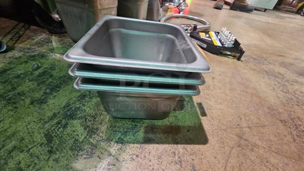 Lot of 3 Stainless Steel Food Pans (3xBid) - Image 2 of 2