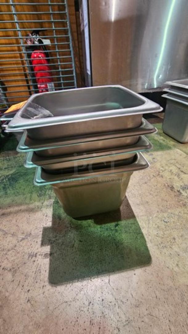 Lot of 4 Stainless Steel Food Pans (4xBid) - Image 2 of 2