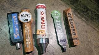 Lot of 5 Miscellaneous Beer Tap Handles (5xBID)