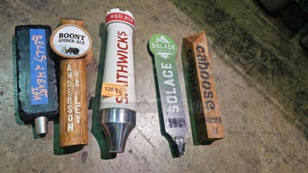 Lot of 5 Miscellaneous Beer Tap Handles (5xBID) - Image 2 of 2