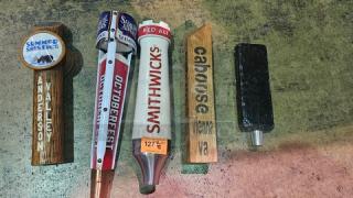 Lot of 5 Miscellaneous Beer Tap Handles (5xBID)