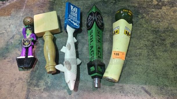 Lot of 5 Miscellaneous Beer Tap Handles (5xBID) - Image 2 of 2