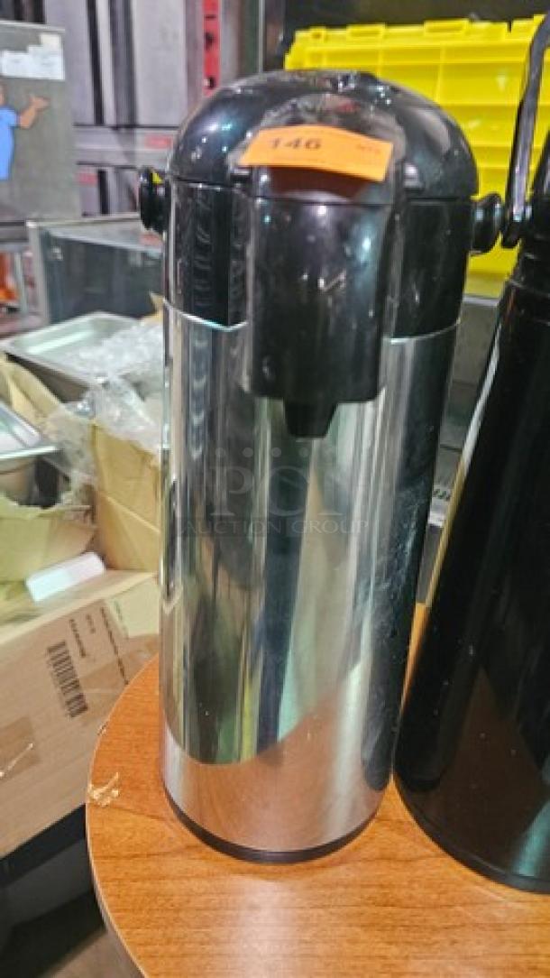 Airpot Hot & Cold Drink Dispenser - Image 1 of 2