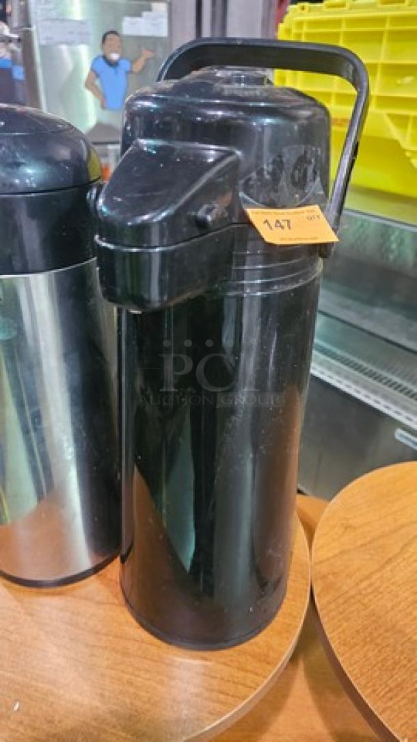 Airpot Hot & Cold Drink Dispenser - Image 1 of 2