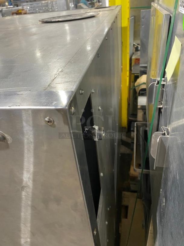 Sweet! Late Model! American Range Stone Bake Series Commercial Natural Gas Powered Stainless Steel Double Deck Brick Lined Pizza Oven! On Legs! Model: ARDS6062-BL SN: 211115-201! 2X Your Bid Makes One Unit! - Image 4 of 11