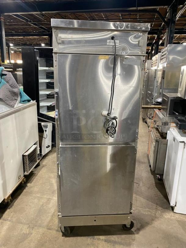 Winston Commercial Stainless Steel Heated Holding Cabinet/Food Warmer! With Front & Rear Pass-Through Doors! With Built In Pan Racks! On Casters! 120V! Model: HA4522GE SN: 20010919-011! - Image 2 of 9