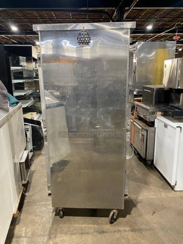 Winston Commercial Stainless Steel Heated Holding Cabinet/Food Warmer! With Front & Rear Pass-Through Doors! With Built In Pan Racks! On Casters! 120V! Model: HA4522GE SN: 20010919-011! - Image 4 of 9