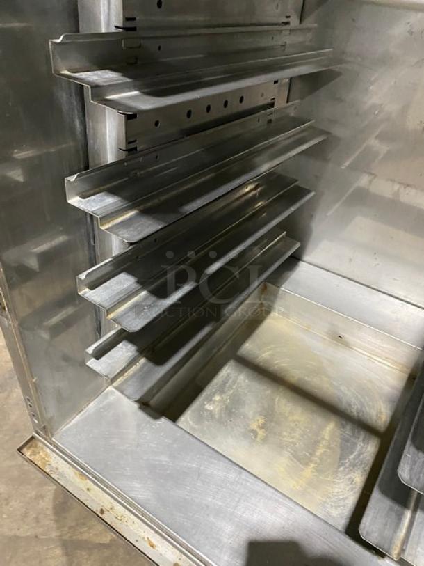 Winston Commercial Stainless Steel Heated Holding Cabinet/Food Warmer! With Front & Rear Pass-Through Doors! With Built In Pan Racks! On Casters! 120V! Model: HA4522GE SN: 20010919-011! - Image 6 of 9