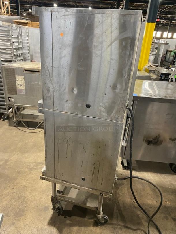 Blodgett Energy Star Commercial Stainless Steel Electric Powered Double Stacked Convection Oven! With Wired Oven Racks! SN: C32913LAOSSS! On Stand With Casters! 2X Your Bid Makes One Unit! - Image 3 of 9