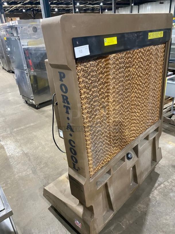 Port-A-Cool Jet Stream 2400 Series Commercial Portable Heavy Duty Evaporative Cooler! Model: PACJS2400 SN: 260860-11! 115V! On Casters! - Image 2 of 10