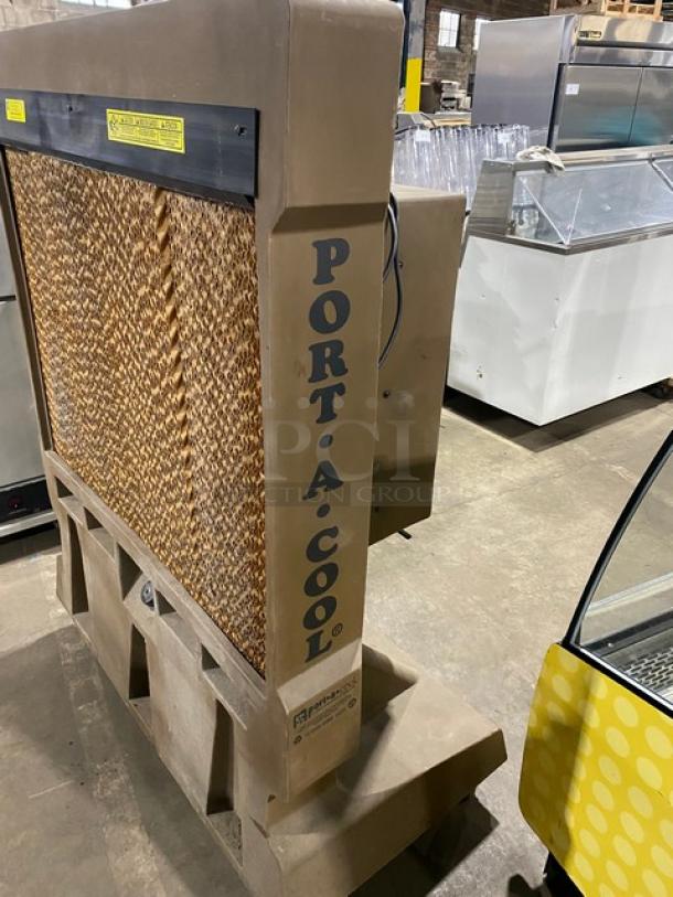 Port-A-Cool Jet Stream 2400 Series Commercial Portable Heavy Duty Evaporative Cooler! Model: PACJS2400 SN: 260860-11! 115V! On Casters! - Image 3 of 10