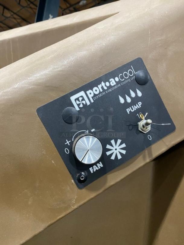 Port-A-Cool Jet Stream 2400 Series Commercial Portable Heavy Duty Evaporative Cooler! Model: PACJS2400 SN: 260860-11! 115V! On Casters! - Image 5 of 10