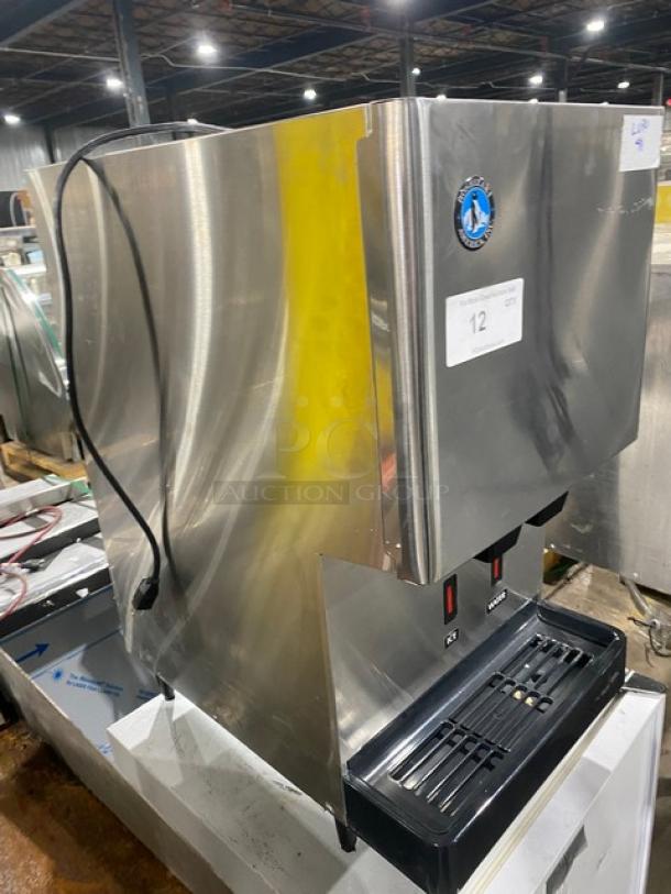 Hoshizaki Commercial Stainless Steel Countertop Air-Cooled Cubelet Ice Maker! With Built In Ice Storage Bin! With Hands Free Ice & Water Dispenser! On Legs! 115-120V 1 Phase! Model: DCM-270BAH-OS SN: D18514H! - Image 2 of 8