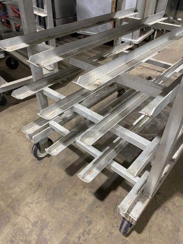 New Age Industries Commercial Undercounter Prep Top Bun/Sheet Pan Rack! With Edlund Manual Can Opener Attached! On Casters! - Image 5 of 9
