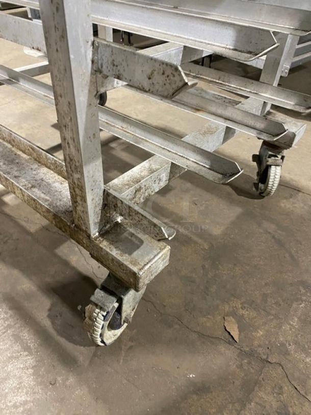 New Age Industries Commercial Undercounter Prep Top Bun/Sheet Pan Rack! With Edlund Manual Can Opener Attached! On Casters! - Image 6 of 9