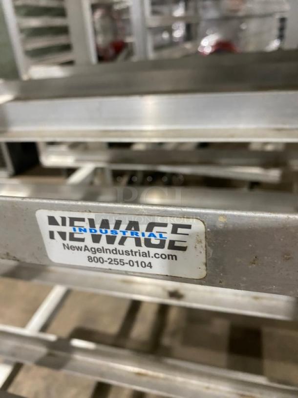 New Age Industries Commercial Undercounter Prep Top Bun/Sheet Pan Rack! With Edlund Manual Can Opener Attached! On Casters! - Image 7 of 9