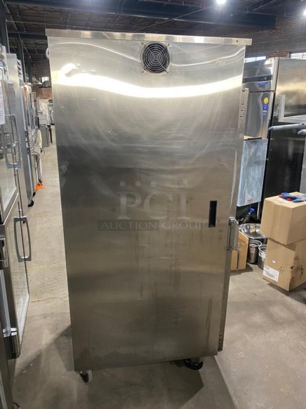 Carter Hoffmann Commercial Stainless Steel Insulated Heated Holding Cabinet/Food Warmer! With Built In Pan Racks! On Casters! 120V 1 Phase! Model: HWU14 SN: 385690-122004! - Image 4 of 8