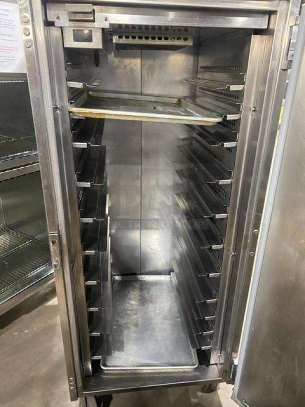 Carter Hoffmann Commercial Stainless Steel Insulated Heated Holding Cabinet/Food Warmer! With Built In Pan Racks! On Casters! 120V 1 Phase! Model: HWU14 SN: 385690-122004! - Image 5 of 8