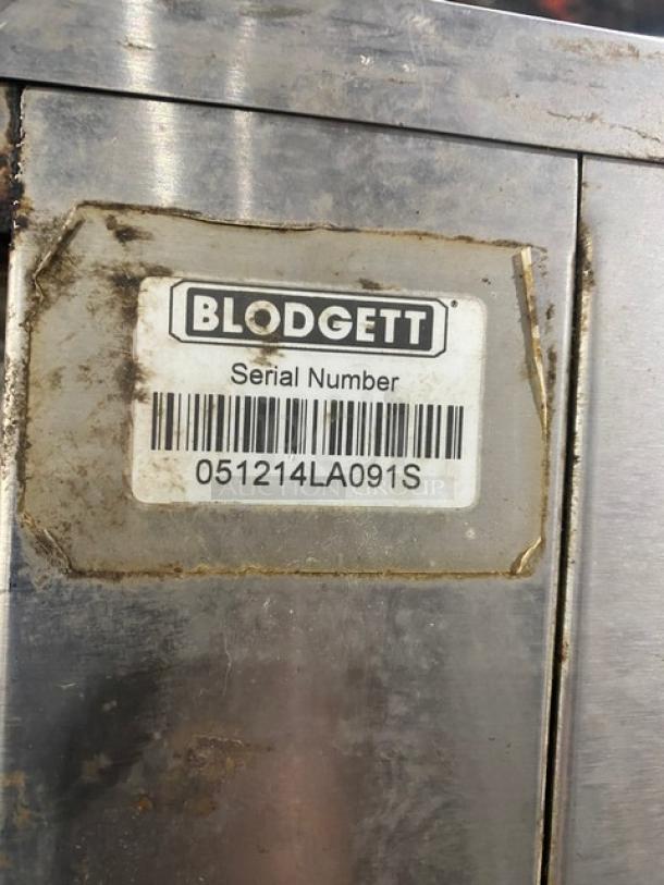 Blodgett Energy Star Commercial Stainless Steel Electric Powered Double Stacked Convection Oven! With Wire Oven Racks! Model: CTB-1 SN: 051214LA091S! 208/230-240 1/3 Phase! On Single Shelf Cart With Casters! 2X Your Bid Makes One Unit! - Image 10 of 11